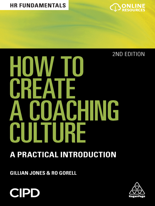 Title details for How to Create a Coaching Culture by Gillian Jones - Available